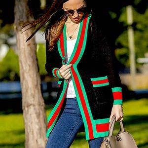 Designer Inspired Cardigan Sweater